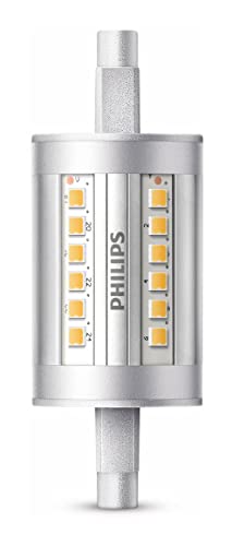 Bombilla LED R7S 78mm de luz blanca cálida para crear salones acogedores 3