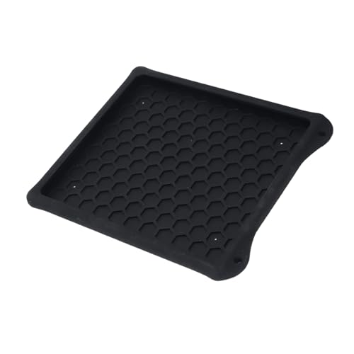 Funda Protectora de Silicona para Antena parabólica, Color Negro, Compatible con la señal, Flexible, Ligera y con 4 ventosas, Ideal para miniantenas, fácil de Limpiar