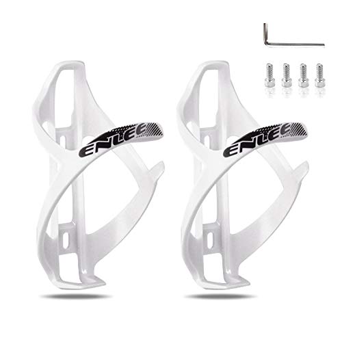 Weekend&Lifecan portabidon Bicicleta, botellero Bicicleta, portabotellas liviano para Bicicletas, rápido y fácil de Instalar, MTB Accesorios, para Carretera/Bicicleta de montaña (siliver-2pcs)
