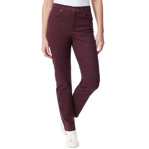 Image of Gloria Vanderbilt Womens Amanda Classic High Rise Tapered Jean Petite