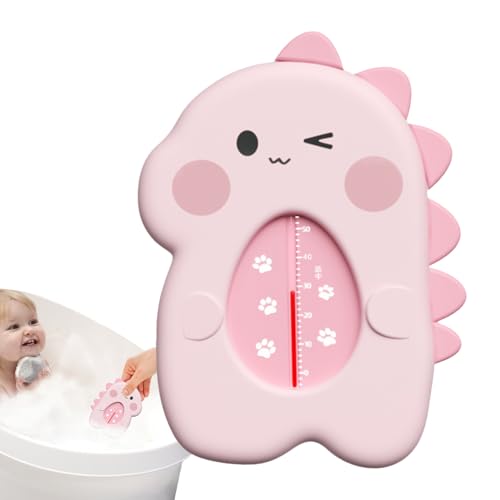 driattie Termómetro para Baño Seguridad Infantil | Forma de Dinosaurio Lectura Instantánea Temperatura del Agua | Juguete Acuático Impermeable Para Bañera Ducha Piscina Padres Bebés Niños Niñas