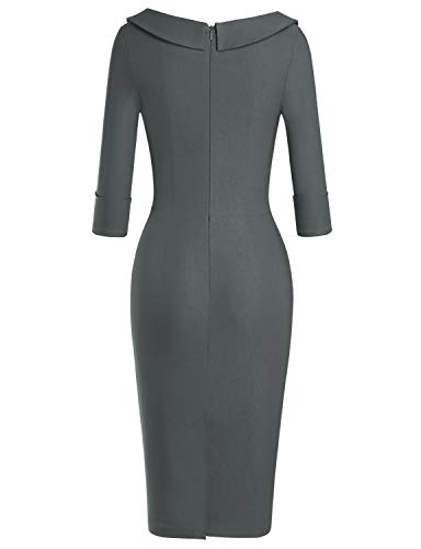 Image of MUXXN Women's Classic Vintage Sweetheart Neckline Cocktail Prom Tea Dress