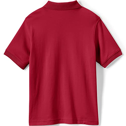 Image of Lands' End School Uniform Kids Short Sleeve Interlock Polo Shirt