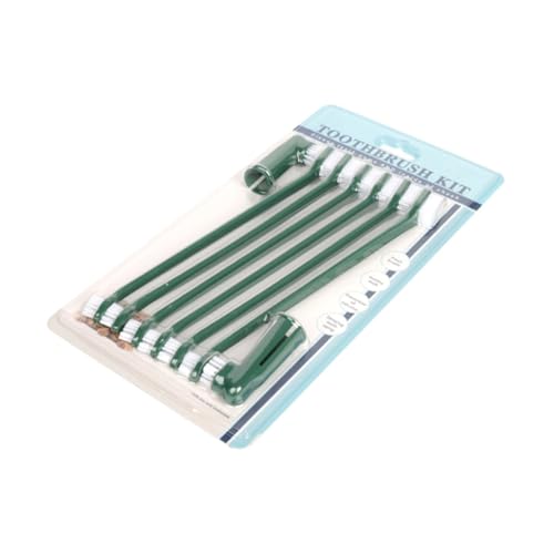 COSMEVIVI 犬用歯磨きキット ペット用歯ブラシ 子犬も対応 柔らかな毛使用 ダブルヘッド 歯茎にやさしい設計 口腔ケア用ツール