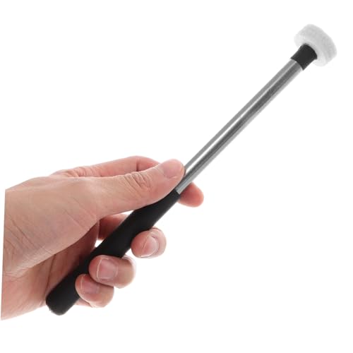 2 pares de baquetas para percusión con cabeza de fieltro miniatura 3