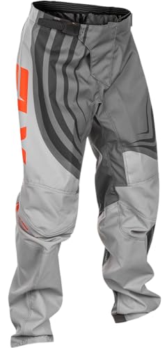 Fly Racing Youth F-16 Pants (Grey/Orange, US 26)