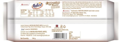 Image of Malkist Cappuccino Crackers 144 gm