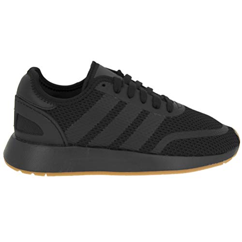 Image of adidas Men's N-5923 Gymnastics Shoes, Black (Core Black /Core Black /Gum4 Core Black /Core Black /Gum4), 11.5 UK