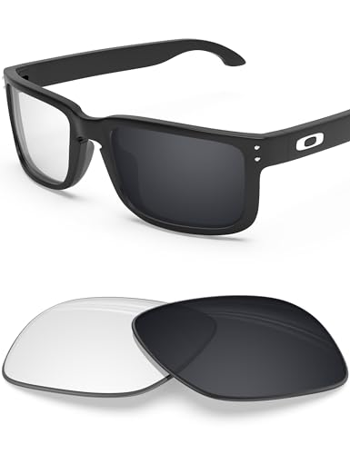 Image of BLAZERBUCK Anti-salt Replacement Lenses for Oakley Holbrook OO9102 Sunglasses, Anti-Scratch, Impact Resistant & Fit Perfectly