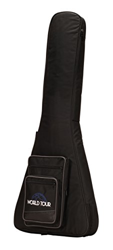 World Tour Deluxe 20mm Guitar Gig Bag for Gibson and Epiphone Flying V Guitars