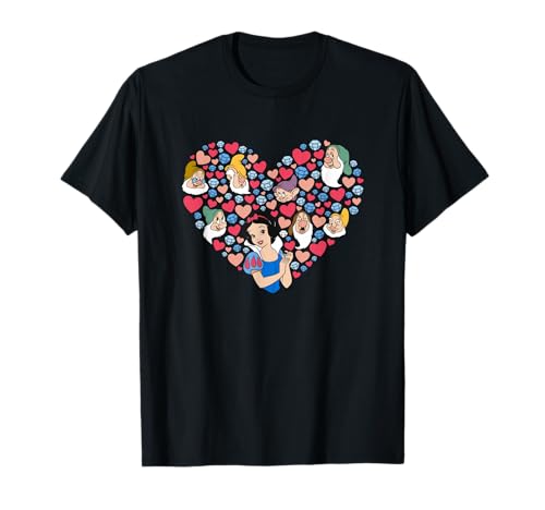 T-shirt Blanche-Neige Disney cadeau Saint-Valentin romantique original