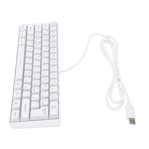 Clavier mécanique russe double langue blanc à rétroéclairage RVB - 2