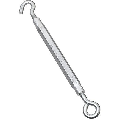 National Hardware N221-895 2172BC Hook and Eye Turnbuckle in Zinc plated