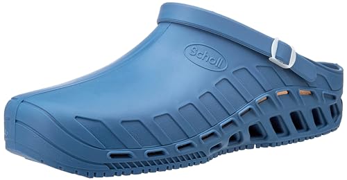 Scholl Clog Evo , Unisex - Adulto, Blu, 39.5 EU