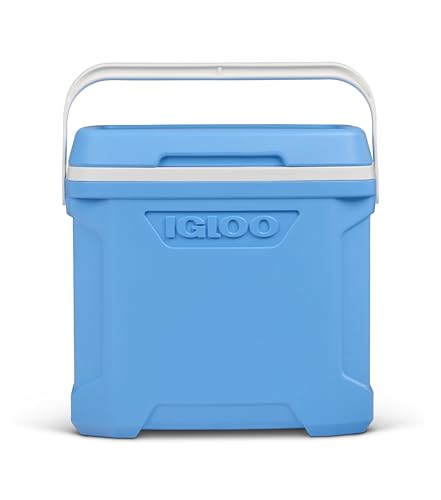 Image of Igloo Profile II 30 Qt Hard Cooler | Insulated Ice Chest | Carolina Blue