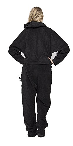 Forever Lazy Footed Adult Onesies, One-Piece Pajama Jumpsuits for Men and Women, Unisex. with Detachable Feet.