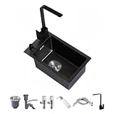 Kferfft Undermount RV Kitchen Sink, 15x12 Inch Stainless Ste...