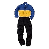 [ワークプロ] クレヒフク 作業服 通年 長袖 つなぎ 101 作業着 色:ブルー サイズ:L