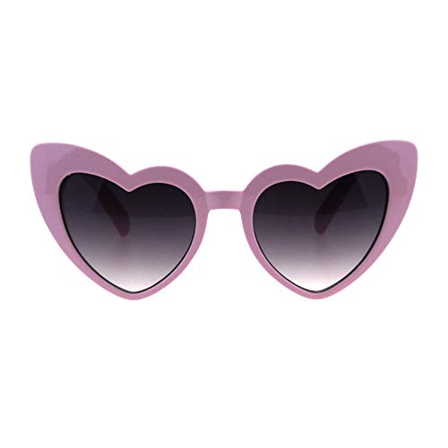 PASTL Girl's Heart Shape Cateye Sunglasses Kids Designer Style Sunnies UV 400