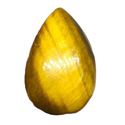 Cabochon œil de tigre naturel poire 30mm pour sertissage facile sans casse
