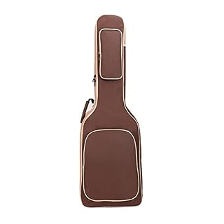 PJRYC 101 x 33 x 6cm Coffee Coffee Guitare Case Gig Sac Double Pad Double Coton Epaissement de Coton 8mm Sac à Dos… - Les Beatles, Paul McCartney, John Lennon, RIngo Starr, George Harrison