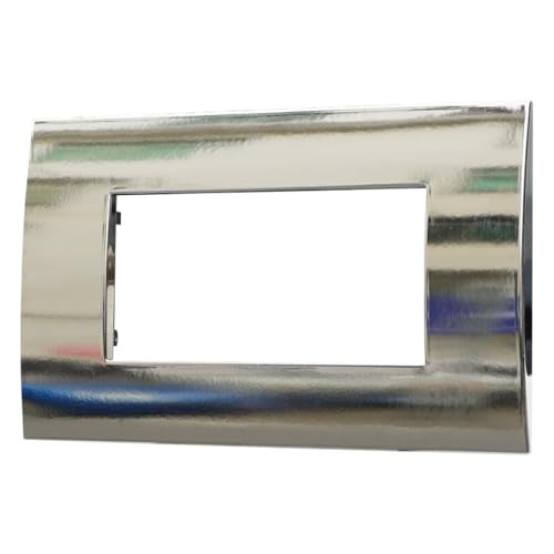 Plaques Vimar Arke compatibles 4 modules finition chrome chic - 3