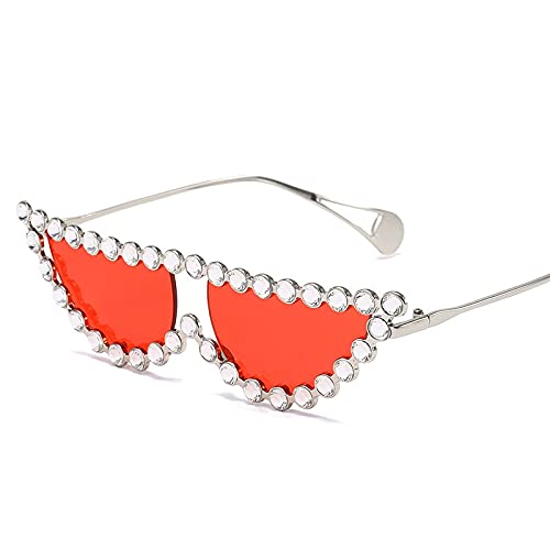Lunettes de soleil femmes monture métal qui ne glissent pas avec style strass