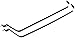Dorman 578-002 Fuel Tank Strap Compatible with Select Chrysler / Dodge / Plymouth Models