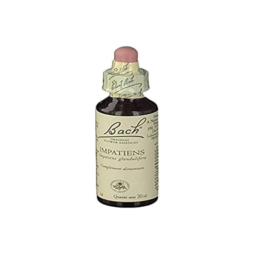 FLORES DE BACH ORIGINALES FLORES DE BACH 18 - IMPATIENTS 20 ML- REMEDIO PARA LA IMPACIENCIA