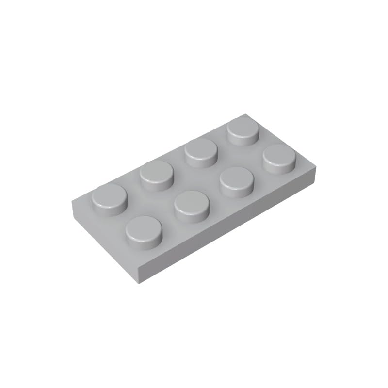 XYEIUGO 3020 Foundation Plate 2x4, Light Bluish Gray, 50 PCS