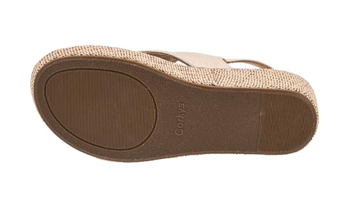 Image of Corkys Footwear Volta Wedge - Chic Elegance Meets All-Year Comfort with a 2-Inch Cork Heel and Marshmallow Insole for Stylish Everyday Wear and All-Day Comfort