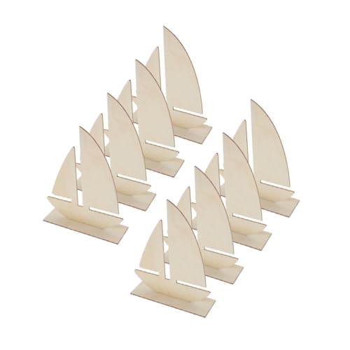 VILLCASE Erstellen Sie Ihr Eigenes Boot Segelboot-modellbausatz Aus Holz für Die Inneneinrichtung