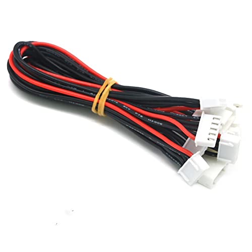 JST-XH |oXC[[hR[h 20 Z`[g 22AWG ƌ݊ 1S 2S 3S 4S 5S 6S RC Lipo [d 5 s[X/bg(4S)