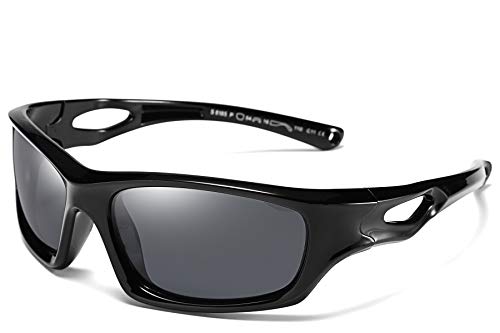FEISEDY Kids Polarized Sport Sunglasses Rubber Frame Boys Girls 3 to 12 Age Children Gift B2453