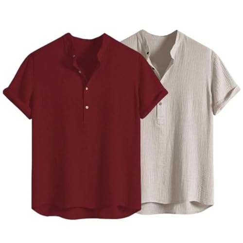 Image of Leriya Fashion Tshirt for Man | T Shirt for Mans | Mens TShirt's | Collarless T- Shirt for Mens | Half Sleeve Tshirt for Men (Available in Plus Sizes) Polycotton, Regular Fit