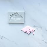 Single Grad Cap Baking Mold For Cupcakes, Cakepops, Chocolate Strawberries, Pretzels And Rice Krispies