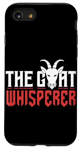 The Goat Whisperer Funny Farm Animal Gift Custodia per iPhone SE (2020) / 7 / 8