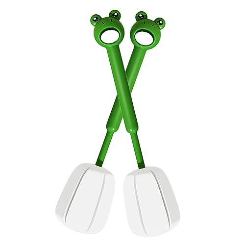 COLLBATH Cleaning Water Cup Brush 2pcs Set Long Handle Non-damaging Sponge for Brush Cleaning