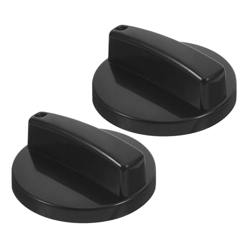 SHINEOFI Boutons de Commande Facile à Utiliser Lot de 2 en Plastique Noir Minuterie Précise Solide pour Autocuiseur Électrique et Cuiseur à Riz Cuisine...