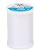 Coats & Clark Dual Duty XP All Purpose Sewing Thread - S910-2 Pack - 500 Yards Total - Bundle with Bella's Crafts Needle Threaders (White)