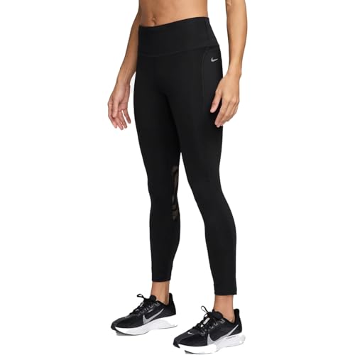 Legging 7/8 Nike pour courir sans gêne avec taille mi-haute gainante pour femme