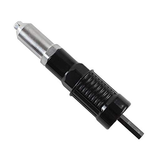 Artensky Adaptador de remache eléctrico Remache Tuerca-Pistola Kit de herramientas de remachado para taladro Inserto Remachador (negro) Cover