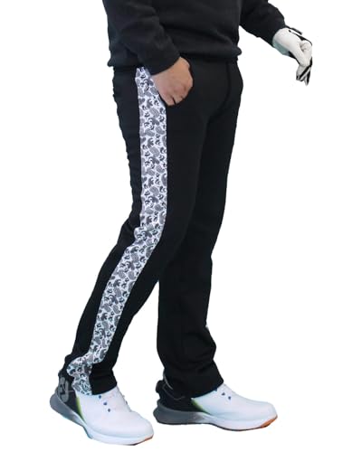 [MC MensCasual] �S���t�p���c �����Y �S���t�E�F�A ���N�уt���[�X �T�C�h���C�� �X�g���b�` �g���� �{�g���X �H�~ �h�� �J���t�� ���� �`�F�b�N�� 1�u���b�NL