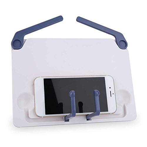 Portable Adjustable Music Book Stand Holder, 8.3 X 6.3 X 0.35 inch, Sturdy Lightweight Bookstand for Textbooks Reading Rest - Image 4
