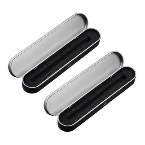 2 Piezas De Estuche Automática, Estuche Lápiz, Carcasa De Metal