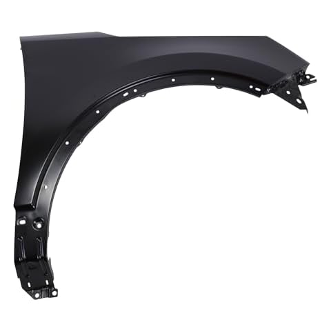 Front Fender Compatible with 2016-2019 For-d Ex-plorer/Police Right Passenger Side Primed Steel FB5Z16005A,FO1241301 Cover