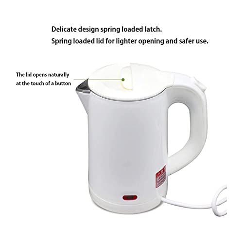 Hervidor eléctrico portátil acero inoxidable 0.6 L miniatura 7