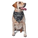 Design: La bandana ha un design monofacciale, con un lato decorato e l'altro lato bianco, sempre alla moda. È facile da usare: basta lavarla in lavatrice e lasciarla asciugare.