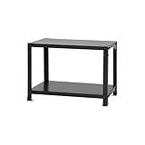 スチールラックのキタジマ スマートラック NSTR-036 幅60×奥行40×高さ45cm 2段 ブラック 40kg/段