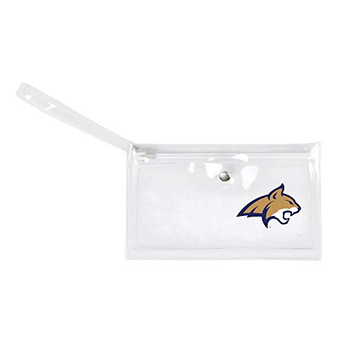 Image of Littlearth - LIWXY NCAA Montana State Bobcats Unisex Ncaancaa Ticket Wristlet, Clear, 9 inch by 5.25 inch